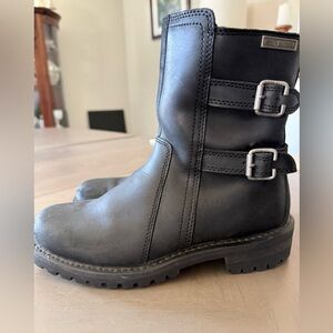 Harley-Davidson Black Combat Boots